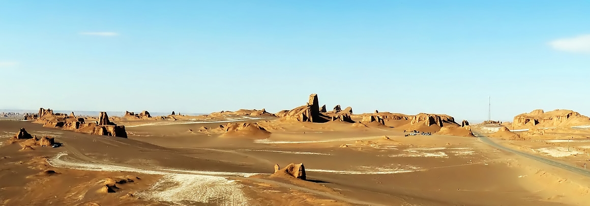 Lut Desert in Iran is the hottest place on Earth